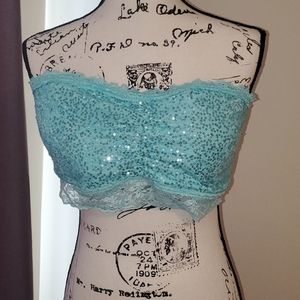 Laced Sequin Bandeaus